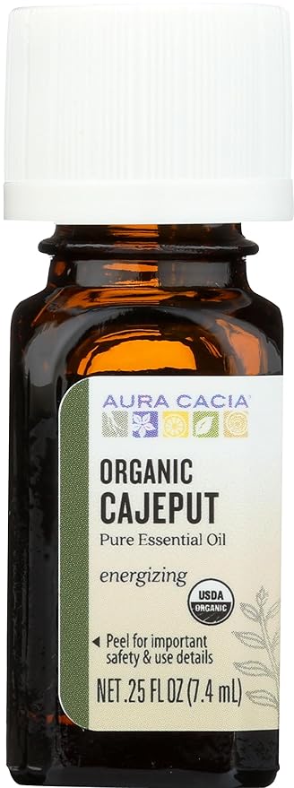 AURA CACIA Organic Cajeput, 0.25 FZ
