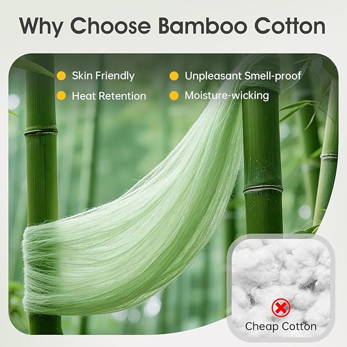Sleep Headphones with Bluetooth 5.4 Sleep Mask, Bamboo Cotton Music Wireless Bluetooth Eye Mask for Sleeping, Earphones HD Speaker Microphone for Travel, Gifts for Men Women, Green