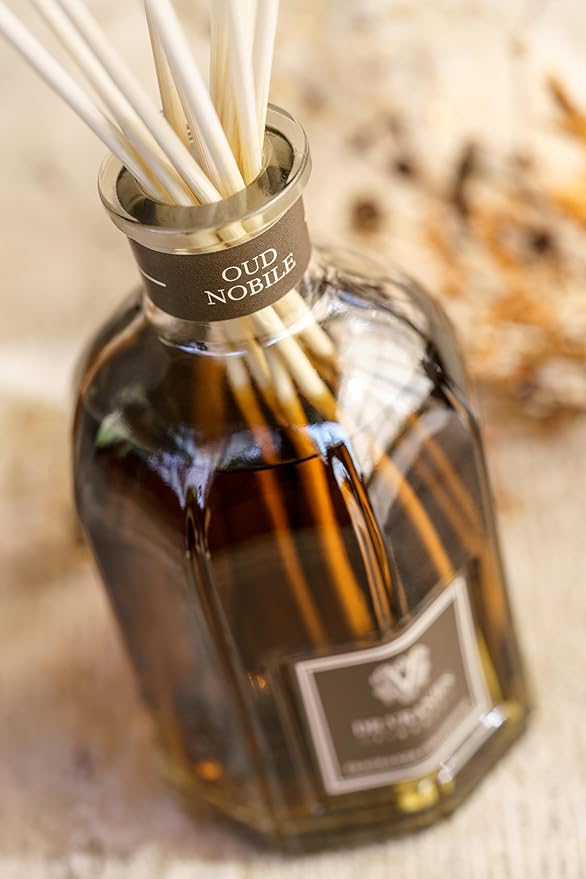 Dr. Vranjes - Oud Nobile 1250 ml Diffuser + Double Pack of White Sticks (3 Pieces Bundle)- Luxury Home Fragrance, Made in Italy, Main Scent: Oriental, Olfactory Pyramid: Bergamot, Oud, Myrrh