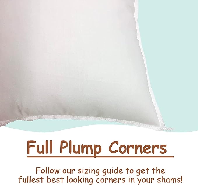 Pillowflex Synthetic Down Pillow Insert - 12x26 Down Alternative Pillow, Ultra Soft, Large Rectangle, Lumbar, Travel, Neck, Sleeping Pillow - 1 Decorative Pillow Form