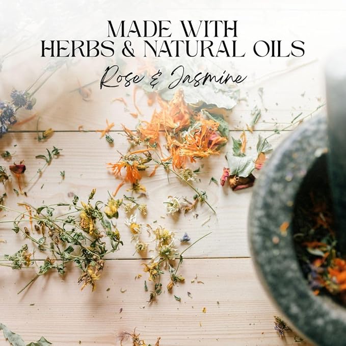 Venus Spell Oil - Invite Self-Love, Connection & Harmony - Rose and Jasmine Scent - Essential Oil for Rituals, Bath, or Wear as Fragrance to Align with Desires - Coconut Oil - 1/2oz