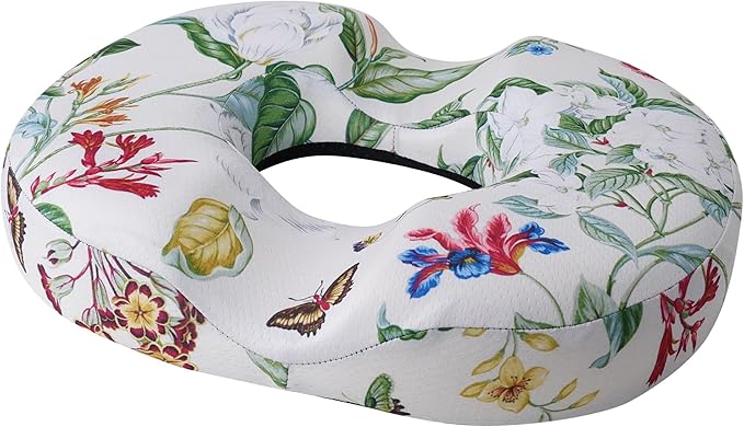 Donut Pillow Seat Cushion for Tailbone Pain Relief and Hemorrhoids, Home Office Chair Cushion for Long Sitting Work, Memory Foam Car Seat Cushions for Driving Butt Pain & Postpartum Pregnancy