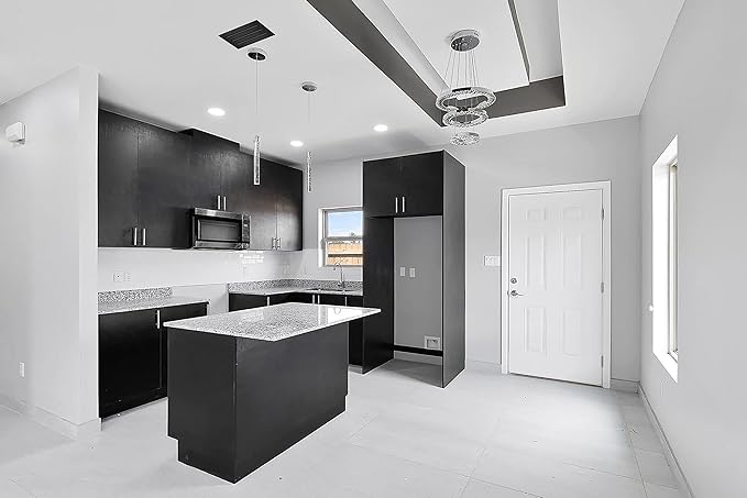 BUILDMART - 18x4 Modern AC Vent Cover - Decorative Black Aluminum Air Vent - Standard Linear Slot Diffuser - Heating and Cooling Register Grille for Ceiling, Walls & Floors - Texas Buildmart