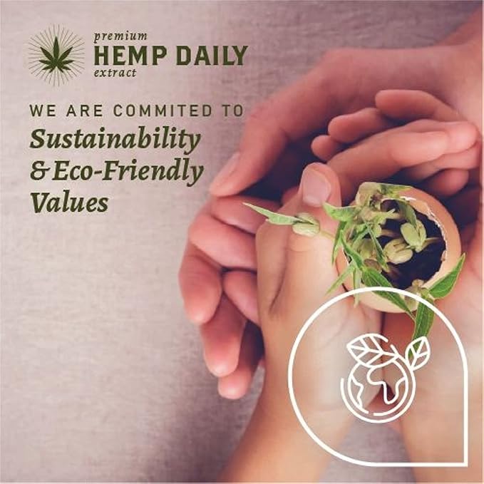 Premium Hemp Extract Daily Triple Moisturizing Cream - Topical Rub with Essential Oils and Moisturizer - Vegan, Organic Ingredients - Classic Mint, 1.70 oz - Pack of 3