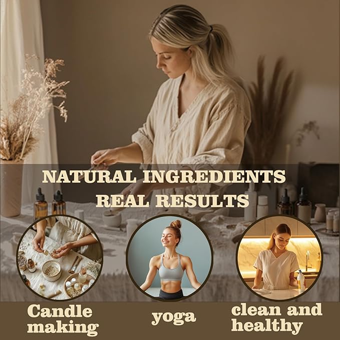 Sandalwood Essential Oil – MLYNKL Sandalwood Oils 4.33 fl oz for Diffusers, Humidifiers, Massage, DIY Candles, Soap, Cleaning, Home, Yoga, Office, Gifts - 130 ml