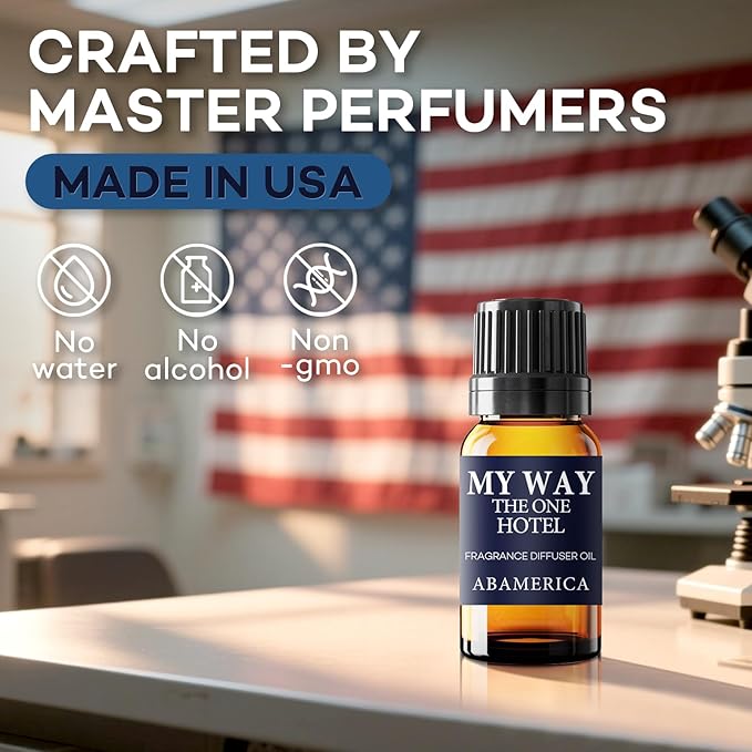 ABAMERICA Hotel Diffuser Oils, Essential Oils Inspired by, Hotel Scents Diffuser Oils for Home, Fragrance Oil for Diffusers (2 Pack)