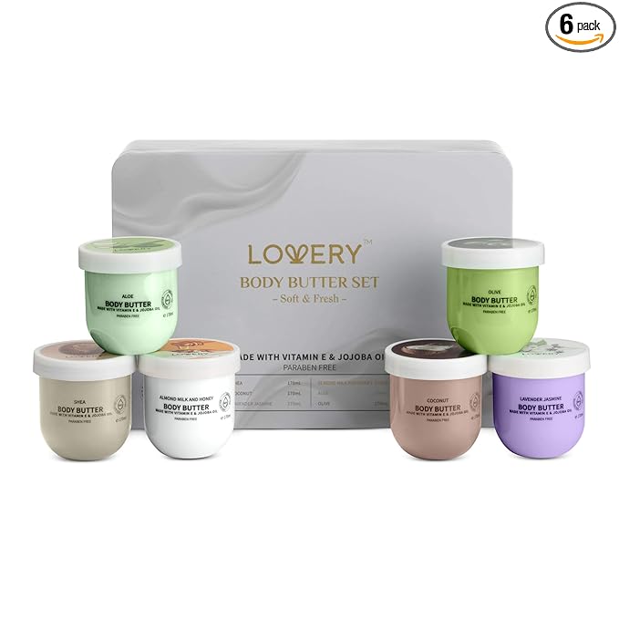 Mothers Day Gifts for Mom, Wife, Grandma - Whipped Body Butter Shea Cream W/ Jojoba Oil & Vitamin E - Hydrating Natural Moisturizer Scented Body Lotion for Women Set 36oz - Skincare Gift Set Self Care