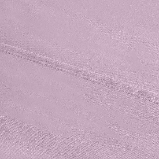 Utopia Bedding Standard Pillow Cases - 4 Pack - Envelope Closure - Soft Brushed Microfiber Fabric - Shrinkage and Fade Resistant Pillow Covers Standard Size 20 X 26 Inches (Standard, Lavender)