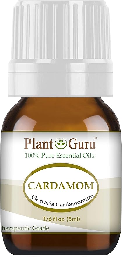 Cardamom Essential Oil 5 ml. 100% Pure Undiluted Therapeutic Grade.