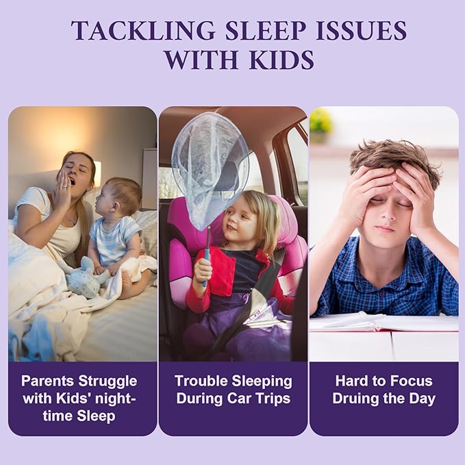 TEAWOO Kids Sleep Patches, Goodnight Sleep Oil Bead Sleeping Aid Patches (30 PCS, Serving Up to 120 Nights), Upgraded Sweet Dream Formula with 100% Natural Plant Ingredients