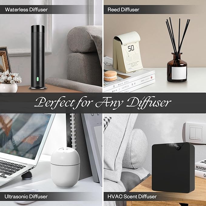 My Way Diffuser Oil - Hotel Diffuser Oil Inspired by Luxury 5-Star Hotel - Woody Notes - Comforting Cedar, Cypress, Lemon - Fragrance Oil Fits Any Diffuser, 500mL