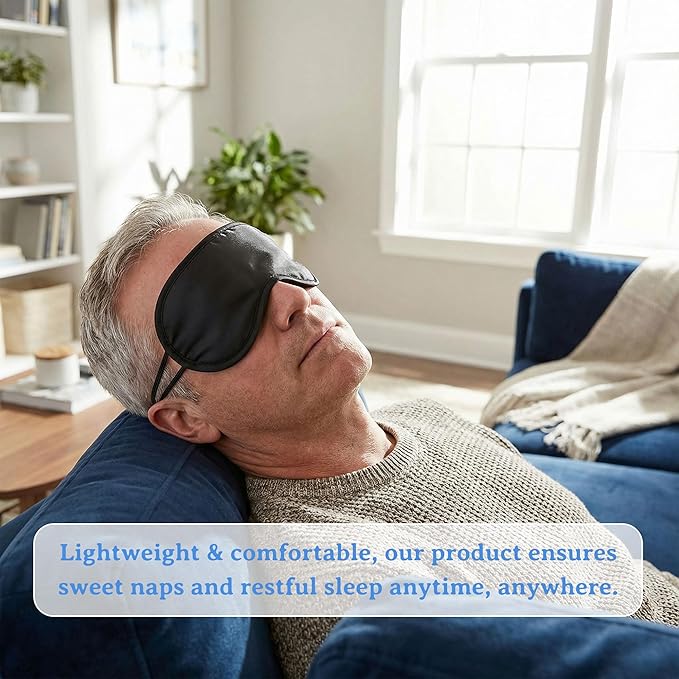Bulk Sleep Masks, Black Eye Masks in Bulk, Featuring Elastic Straps and A Nose Bridge Design, Individually Packaged, Ideal for Travel Sleep and Quick Naps (200-PACK)