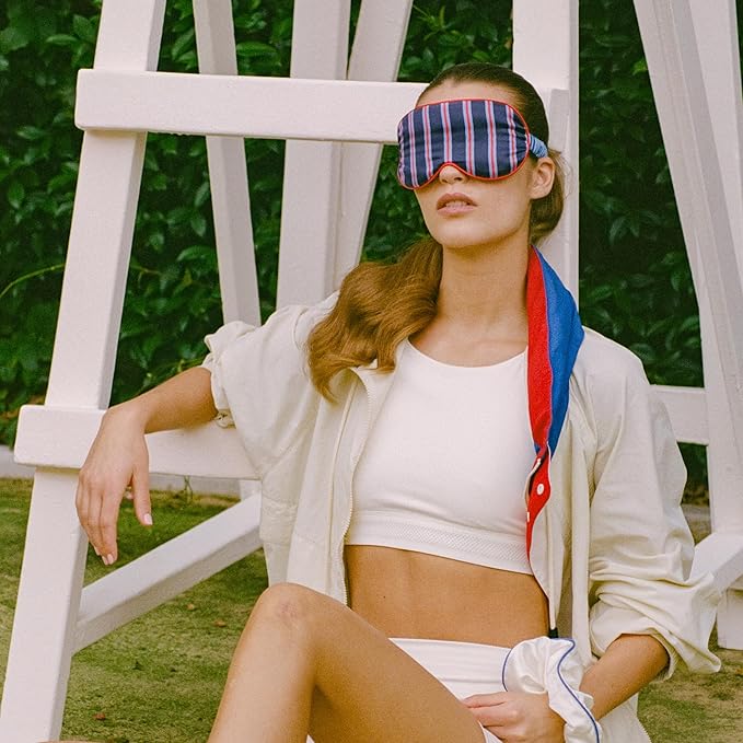 slip Pure Silk Contour Sleep Mask: Protect Your Delicate Lashes with Our Innovative, Lash-Friendly Design. Experience Uninterrupted Beauty Sleep with Slipsilk™ Comfort, 1 Contour Mask, Rest Day