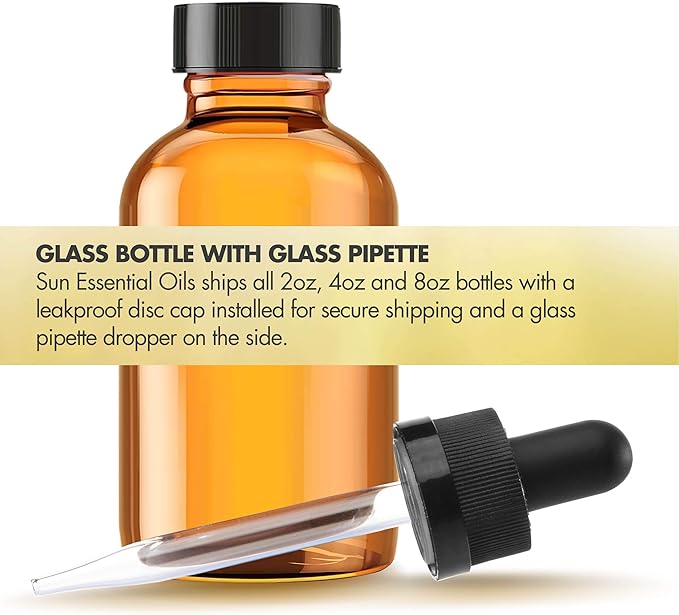 Sun Essential Oils Tangerine Essential Oil 4oz - Pure Tangerine Aromatherapy Oil