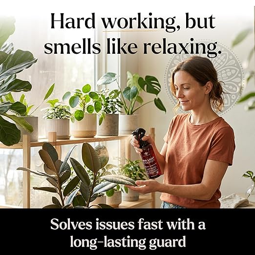 Neem Oil Spray for Plants – Big Leaf Energy + Essential Oils – Ready to Use Organic Plant Wash to Protect Outdoor & Indoor Plants, Made in USA (16 fl oz)