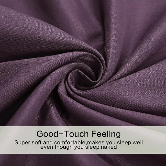 Best Season Twin Size Sheet Set - 3 Piece Set(Twin,Purple),100% Brushed Microfiber 1800 Luxury Bedding,Hypoallergenic,Soft & Fade Resistant