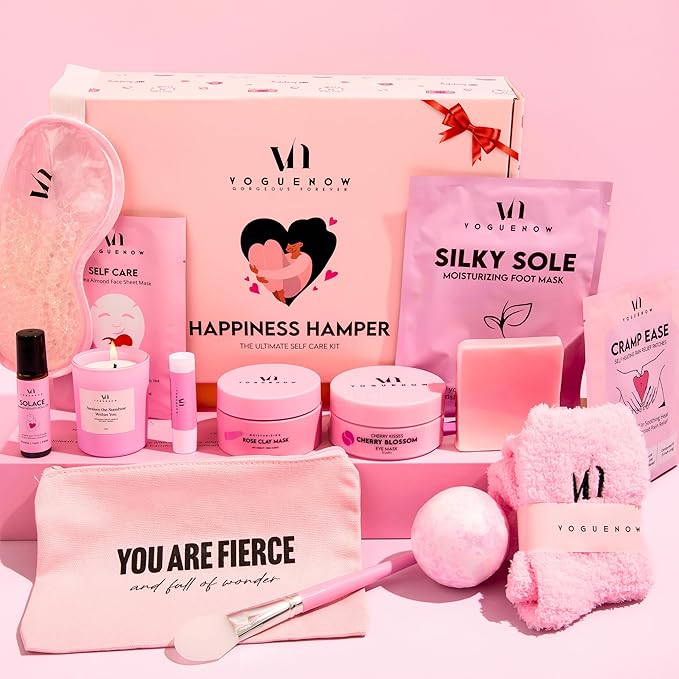 Spa Gifts for Women- Premium Self Care Spa Kit With Bath, Skin Care Sets & Self Care Items For Women - Ultimate Pampering Skin Care Set- Birthday Gifts Baskets - Mothers Day Gifts for Mom (Pack of 20)
