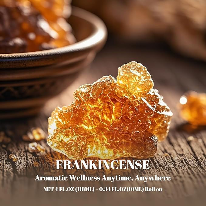 Frankincense Essential Oil — Pure and Natural, Premium Grade Essential Oils for Aromatherapy, Diffusers, Humidifiers, Skincare, Massage, Candle, Soap Making