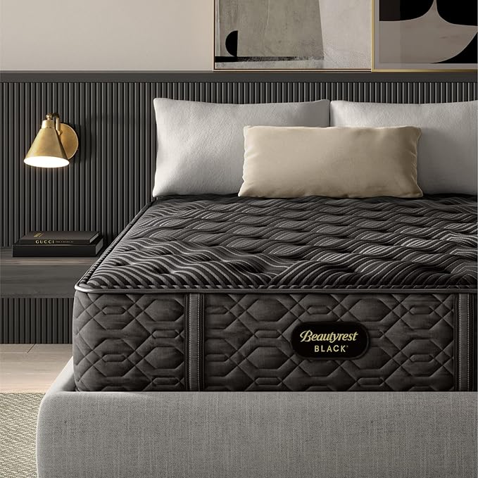 Beautyrest Black Series One 14" Plush Twin XL Mattress - Breathable, Cooling, and Supportive - CertiPUR-US Certified, 100-Night Sleep Trial, and 10-Year Limited Warranty