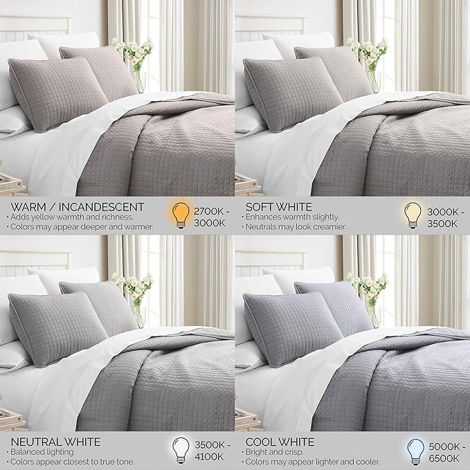 Southshore Fine Living, Inc. Twin XL Quilt Set, Dorm Room Bedding Essentials, Hotel Quilt, Soft Bedspread Twin XL Grey Quilt Bed Spread with Pillow Sham, Vacation Rental Quilt, Steel Grey Quilts
