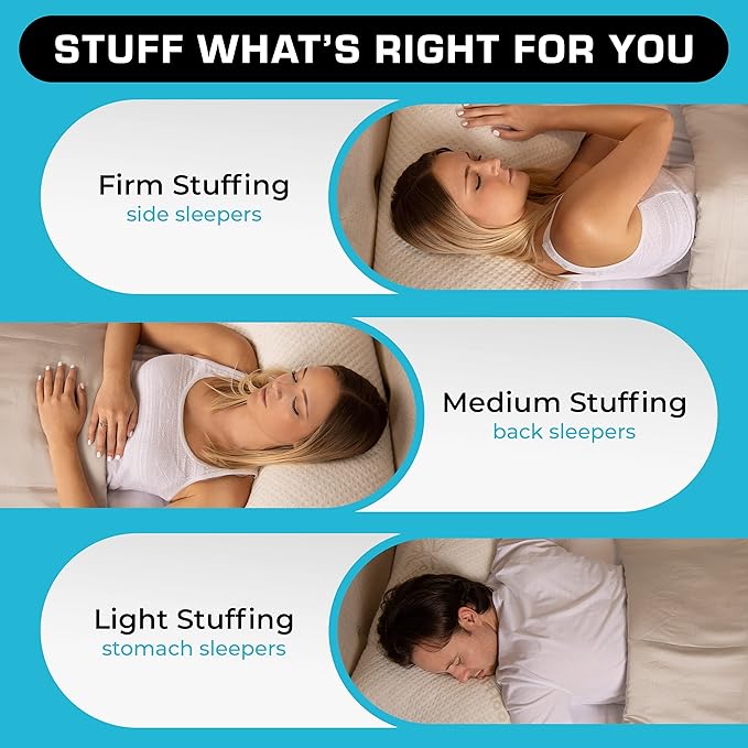Xtreme Comforts GREENGUARD Certified King Pillows for Sleeping Made in The USA (2 Pack) | Adjustable King Memory Foam Pillow for Side, Back & Stomach Sleepers w/Removable Cooling Zipper Cover