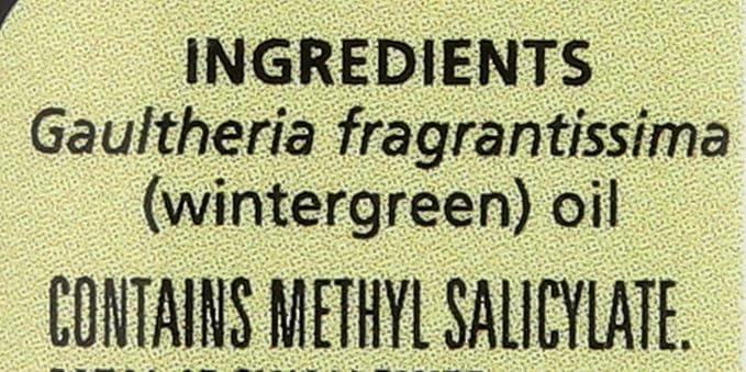 AURA CACIA Wintergreen Essential Oil, 0.5 FZ