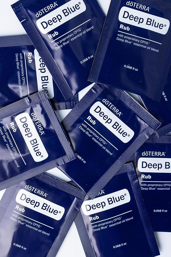 doTERRA Deep Blue Rub Samples, 0.068 Fl Oz (Pack of 10)
