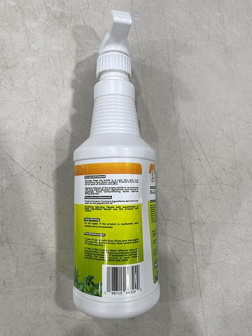 Smart Grower Neem Oil Spray for Plants with Peppermint Oil, Natural Plant Wash Made for Indoor Household Plants 16oz Easy Ready to Use Spray
