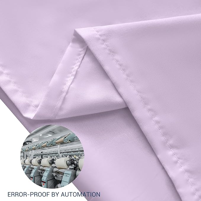 Pillowcases Standard 4 Pack, 20x26 Pillow Cases with Envelope Closure, Soft Plain Brushed Microfiber Covers Breathable Wrinkle-Resistant, Lavender