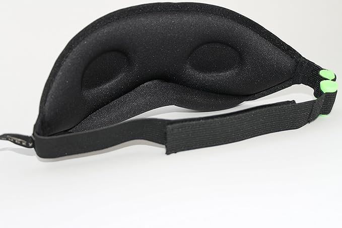 Block Out Lightweight Sleep Eye Shade with Earplugs, Navy , 0.15 Pound