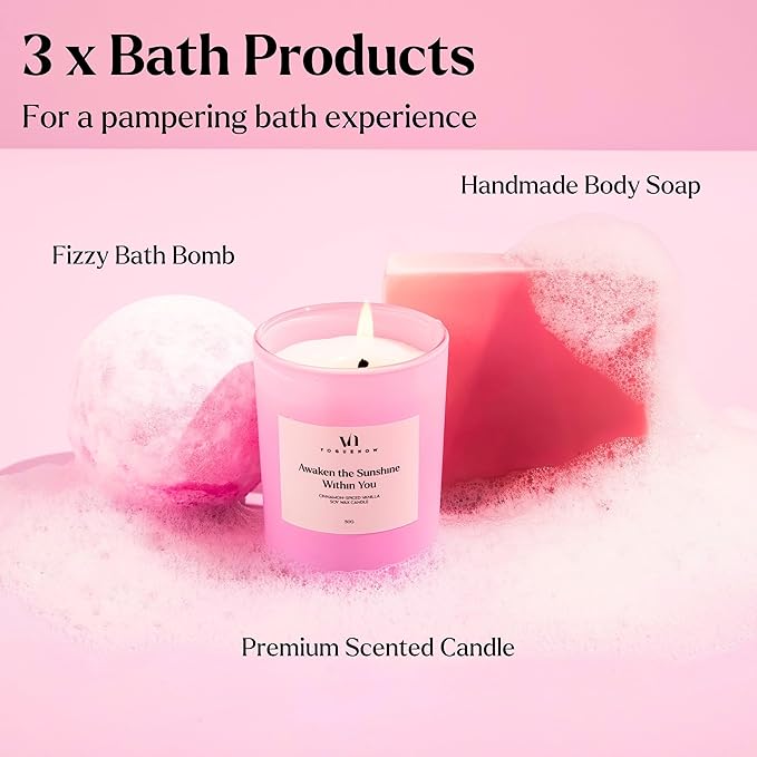 Spa Gifts for Women- Premium Self Care Spa Kit With Bath, Skin Care Sets & Self Care Items For Women - Ultimate Pampering Skin Care Set- Birthday Gifts Baskets - Mothers Day Gifts for Mom (Pack of 20)