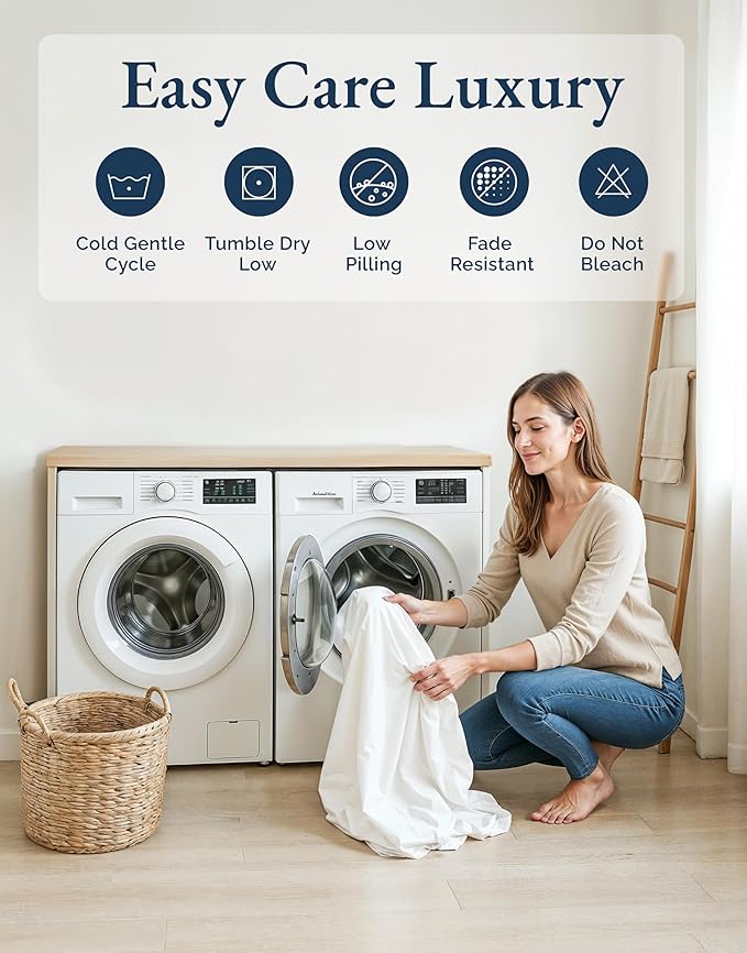LANE LINEN 100% Organic Cotton Sheets King Size Machine Washable Fully Elasticized Soft & Comfy Mercerized Sustainably Produced All Season Eco Friendly Cotton Sheets sábanas King- Charcoal