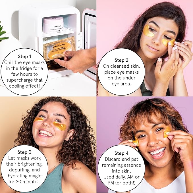 grace & stella Under Eye Mask Variety Pack - 18 Pairs of Under Eye Patches for Dark Circles - With 6 Colors (3 Pairs/Color) - Mothers Day Gifts for Mom - Gel Masks Puffy Eyes for Women, Vegan