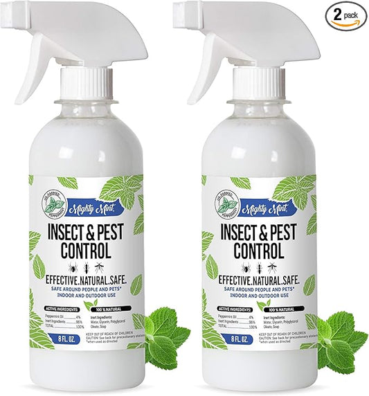 8oz Insect and Pest Control Peppermint Oil - Natural Spray for Spiders, Ants, and More (2)