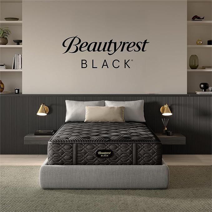 Beautyrest Black Series One 14" Plush Twin XL Mattress - Breathable, Cooling, and Supportive - CertiPUR-US Certified, 100-Night Sleep Trial, and 10-Year Limited Warranty