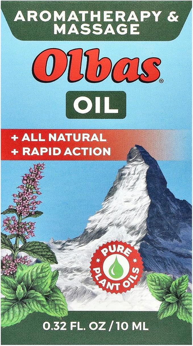 Olbas Cold Medication Oil, 0.32 Fluid Ounce