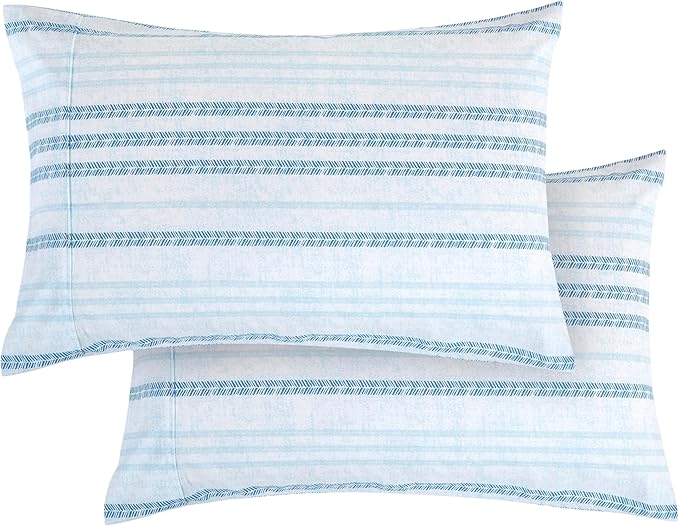 Elegant Comfort Softest and Coziest 6-Piece Sheet Set - 1500 Premium Hotel Quality Microfiber - Deep Pocket, Wrinkle Resistant 6-Piece Floral Bed Sheet Set, California King, Traci Aqua