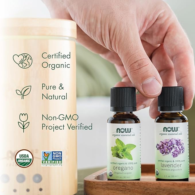 NOW Essential Oils, Organic Eucalyptus Globulus Oil, Clarifying Aromatherapy Scent, Steam Distilled, 100% Pure, Vegan, Child Resistant Cap, 4-Ounce