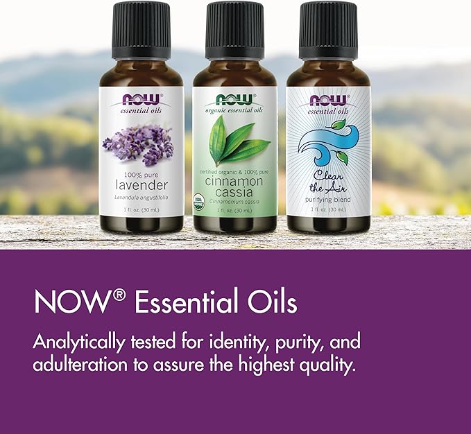 Let There Be Peace & Quiet Relaxing Essential Oils Kit Now Foods 4-10 mL Oil