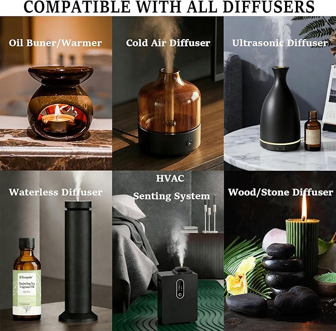 Darjeeling Tea Diffuser Oil Inspired by Bv.lg.ari for Home & Hotel, Long-Lasting Safe Fragrance Oil for Waterless & Cold Air Diffusers, Candle Soap DIY Crafting - Black Tea, Bergamot, Musk - 1.69Fl Oz