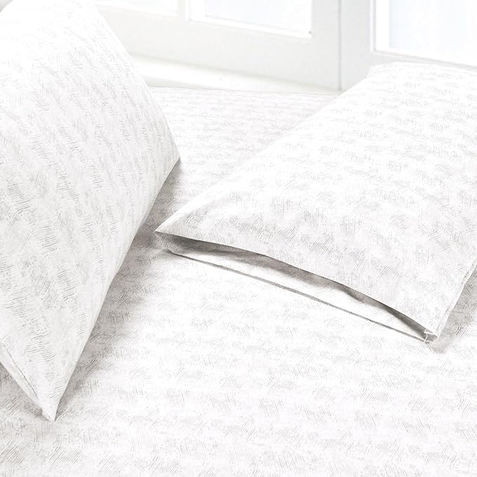 Elegant Comfort Softest and Coziest 6-Piece Sheet Set - 1500 Premium Hotel Quality Microfiber - Deep Pocket, Wrinkle Resistant 6-Piece Wave Pattern Bed Sheet Set, Twin, Wave Beige