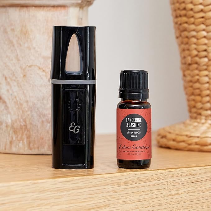 Edens Garden Tangerine Jasmine Essential Oil Blend- 100% Pure Premium Grade, Undiluted, Natural, Therapeutic, Aromatherapy, The Best for Diffusing, Candle, Laundry, Humidifiers 10 ml (.33 fl oz)