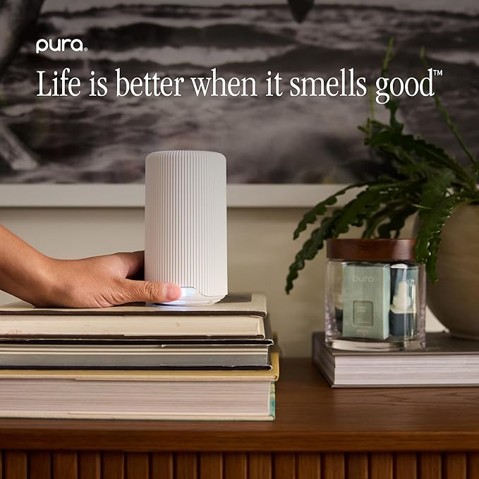 Pura & Mersea Home Scent Refill - Smart Home Air Diffuser - Hours of Luxury Fragrance per Refill - Clean & Safe Pura Diffuser Refills - Voyager (2 Pack)