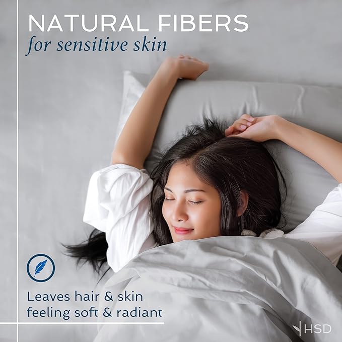 Hotel Sheets Direct 4 Piece Bed Sheet Set Queen, 100% Viscose Derived from Bamboo Sheets Set with 2 Pillowcases, Cooling & Breathable Luxury Bedding, Moisture-Wicking & Silky Soft Texture, Navy Blue