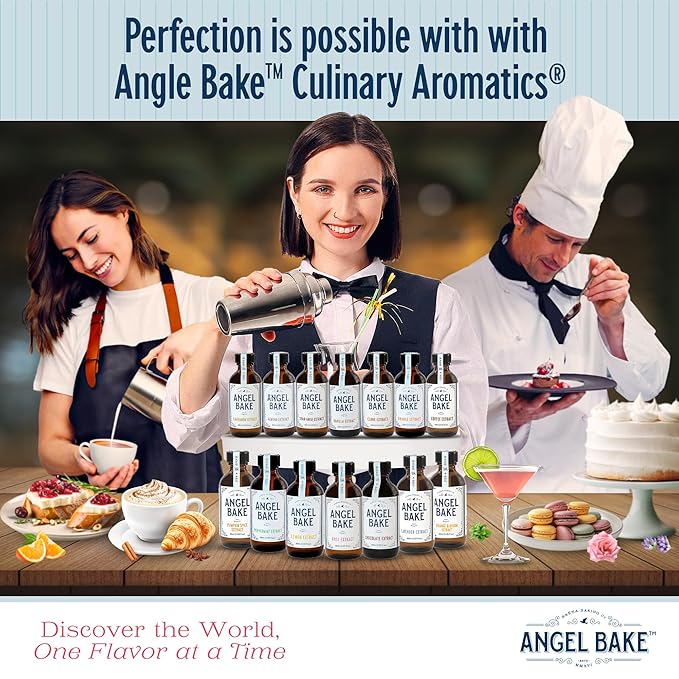 Pure Coffee Extract for Baking and Mixology - Cold Brewed Premium Natural Flavoring for Desserts, & Beverages - Kosher, Keto Friendly, Vegan & Gluten-Free (2 Oz Extract with Latex-Free Dropper)