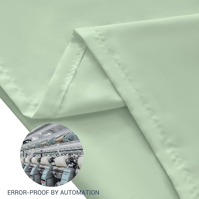 Pillowcases Standard 12 Pack, 20x26 Pillow Cases with Envelope Closure, Soft Plain Brushed Microfiber Covers Breathable Wrinkle-Resistant, Sage Green