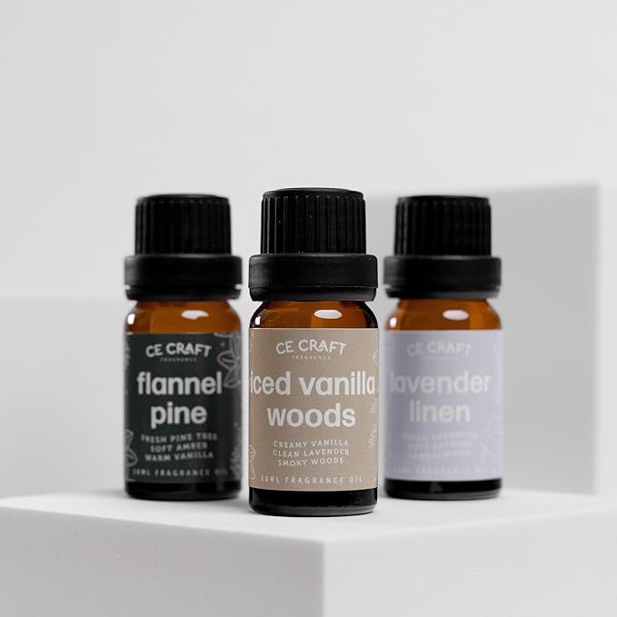 CANDECraftCo Premium Fragrance Oil – Diffuser Oils Fragrances Scented for Home, Candle Soap Making Supplies, Aromatherapy Blends for House (0.34 Fl Oz) (2-Pack, Birthday Cake)