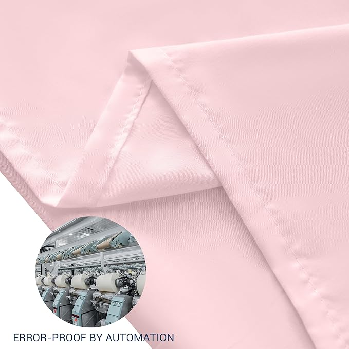 Pillowcases Queen 12 Pack, 20x30 Pillow Cases with Envelope Closure, Soft Plain Brushed Microfiber Covers Breathable Wrinkle-Resistant, Pink