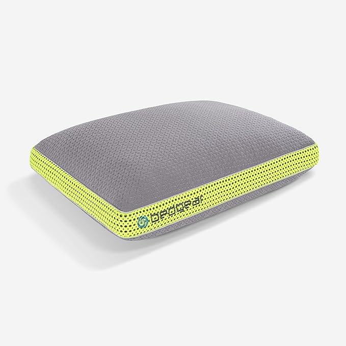 Bedgear Multi-Position Performance Pillow – Medium Hypoallergenic Pillow with React Blend Fill for Back, Stomach, and Side Sleepers – Temperature-Regulating with Airflow Technology