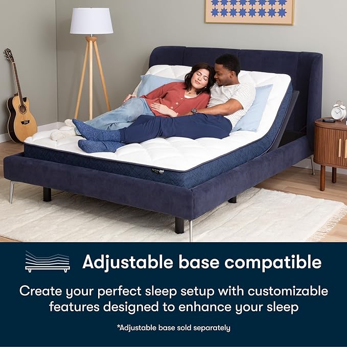 Serta Five Star Mattress Tranquility 12-Inch Firm– Twin– Zoned Support, Pressure Relief, Cooling– Bed-in-a-Box – Ideal for Back & Stomach Sleepers – 100 Night Trial, 10-Year Limited Warranty